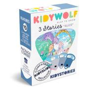 Kidystories Recharge 3 Histoires Pour Lampe Projecteur Kidyslide Bleu TU