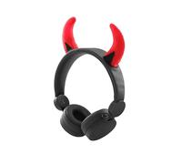 KIDYWOLF Casque Audio Enfant permettant de Partager sa Musique avec Un Volume limité de 85dB (Diablotin)