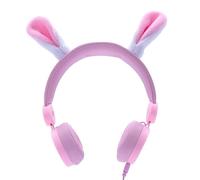 KIDYWOLF Casque Audio Enfant permettant de Partager sa Musique avec Un Volume limité de 85dB (Lapin)