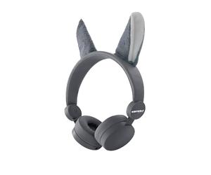KIDYWOLF Casque Audio Enfant permettant de Partager sa Musique avec Un Volume limité de 85dB (Loup)