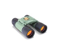 KIDYWOLF - KIDYBINOCULAR Vert - Jumelles Enfant Compactes x10 - Kit Explorateur avec Boussole et Étui - Jeu d'Observation Nature dès 5 Ans