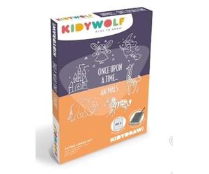 KIDYWOLF KIDYDRAW-Mini Dessins Il était Une Fois et Animaux RECHARGES Dessins