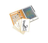 Kidywolf Tablette à dessiner KIDYDRAW MINI ANIMAUX - LCD 8,2" - 30 calques - dès 4 ans