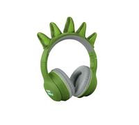 KIDYWOLF - KIDYEARS Dinosaure - Casque Audio Enfant Bluetooth & Filaire - Volume Limité 85dB pour Protéger l'Audition