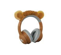 KIDYWOLF - KIDYEARS Lion - Casque Audio Enfant Bluetooth & Filaire - Volume Limité 85dB pour Protéger l'Audition