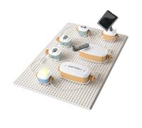 Kidywolf Kit électronique Kidyelec Expert – Jeu scientifique STEM, Avancé dès 8 ans, 18 blocs