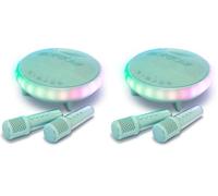 KIDYWOLF - KIDYKARAOKE - Enceinte Karaoké Enfant avec 2 Micros 5ans+ (Lot de 2)