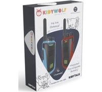 Kidywolf Kidytalk, walkie-talkie, rood-blauw
