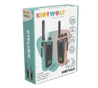 KIDYWOLF - Talkie-walkies avec lampe de poche bleu clair/rose