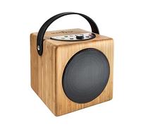 KidzAudio Music Box - Enceinte Bluetooth Portable pour Enfants, Lecture USB et Bluetooth. avec Prise Casque, limiteur de Volume, Microphone intégré et Fonction Veille (à partir de 3 Ans)