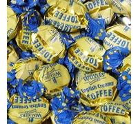 Kidzbuzz Walkers English Creamy Toffees Panier à friandises délicieuses et torsadées pour anniversaire, Noël 1 kg