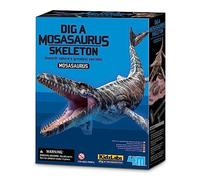 KidzLabs | Creusez Un Squelette de Mosasaurus | Resurrect a Skeleton of a Dinosaur | Creusez et découvrez Les os du Squelette | pour Les Enfants à partir de 8 Ans