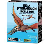 KidzLabs | Creusez Un Squelette de ptéranodon | Résurrectez Un Squelette d'un Dinosaure | Creusez et découvrez Les os du Squelette | pour Les Enfants à partir de 8 Ans