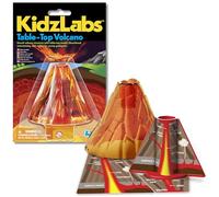 KidzLabs Mini kit d'expérimentation sur Le Volcan de Table, Cadeau éducatif et Amusant, pour garçons et Filles à partir de 5 Ans