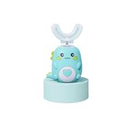 Kidzly - Brosse à Dents Électrique en Forme de U pour Enfants(Grün (6-12 Jahre))