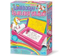 KidzMaker Kit d'art et d'artisanat licorne pour créer la licorne parfaite, rouleau de papier de 8 mètres de long, kit d'art à frotter pour garçons et filles âgés de 4 à 10 ans