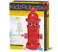 KidzRobotix | Robot Bouche d'incendie | Construisez Un Joli Robot de Bouche d'incendie | Apprenez la mécanique des Pompes à Eau | pour Les Enfants à partir de 8 Ans