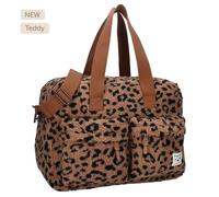 KIDZROOM - Sac A Langer Sherpa Leopard Caramel