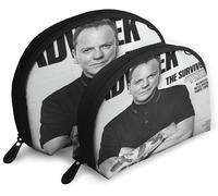 Kiefer Sutherland Sacs À Main Sur Mesure Sacs À Main Pochette Portefeuille Cosmétique Sac De Voyage Sac De Rangement En Forme De Coquillage 1 Grand Et 1 Petit