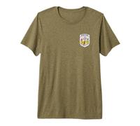 Kieffer Commando de la Force Spéciale Française Militaire T-Shirt Haut de Gamme