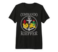 Kieffer Commando Force Spéciale Militaire Française T-Shirt Haut de Gamme