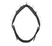 Kieffer Longes Essentielles Circle - Noir - Poney Ceinture Ventral Voltige