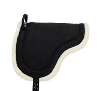 Kieffer Passion Tapis de Monte à Cru Fluffy Pad,Noir / Natur - Reitpad pour