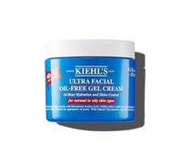 Kiehl's, Gel-Crème Visage Ultra Facial pour Peau Normale à Grasse, Anti-Brillance, Contrôle l'Excès de Sébum, Atténue les Pores, Non-Comédogène, Sans Alcool, Sans Parfum, 50 ml