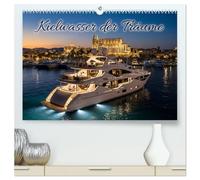 Kielwasser der Träume (hochwertiger Premium Wandkalender 2027 DIN A2 quer), Kunstdruck in Hochglanz: Faszination Motoryacht. Purer Luxus auf dem Wasser.
