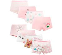 Kiench Boxer Culotte Shorty Fille sous-vêtements Coton Lote de 8