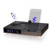 KIENZLE Réveil avec haut-parleur Bluetooth® et station de charge sans fil