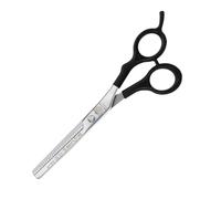 Kiepe 2155 Sonic Effilierschere 6 Pouces - 28 dents - Ciseaux sculptants professionnels avec lame partiellement dentée & poignée anatomique pour un effilage propre