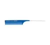 Kiepe ECO-LINE Peigne de coiffure, professionnel, pour homme et femme, sans statique, léger et flexible, style précis, bleu