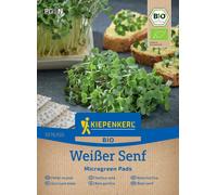 Kiepenkerl MicroGreen Garden - Pads de Moutarde Blanche BIO - 1 sachet