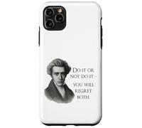 Kierkegaard Citation Do it Or Not Philosopher Meme Coque pour iPhone 11 Pro Max