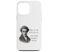 Kierkegaard Citation Do it Or Not Philosopher Meme Coque pour iPhone 13 Pro Max