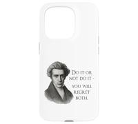 Kierkegaard Citation Do it Or Not Philosopher Meme Coque pour iPhone 15 Pro
