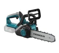 KIESBOHR Tronçonneuse à Batterie 30cm Compatible avec la Batterie Makita 18V,Tronçonneuse électrique Sans Fil et Sans Balai avec Huileur Automatique et Tension de la Chaîne (Sans Batterie ni Chargeur)