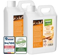 KieselGreen Bioéthanol 10 Litres avec Parfum pour Cheminée à l'éthanol - Bioéthanol comme Parfum d'ambiance - Parfum pour Cheminée à l'éthanol Bio intérieur ou feu de Table au Bioéthanol