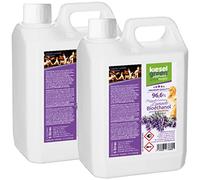 KieselGreen Bioéthanol 10 litres avec Parfum pour Cheminée à l'éthanol - Bioéthanol comme Parfum d'ambiance - Parfum pour Cheminée à l'éthanol Bio intérieur ou feu de Table au Bioéthanol