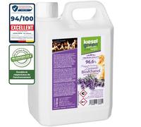 KieselGreen Bioéthanol 5 Litres avec Parfum pour Cheminée à l'éthanol - Bioéthanol comme Parfum d'ambiance - Parfum pour Cheminée à l'éthanol Bio intérieur ou feu de Table au Bioéthanol