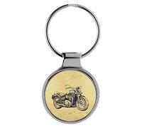 KIESENBERG 3D Porte-clés Cadeau pour Triumph Bonneville Speedmaster Moto Fan A-5558