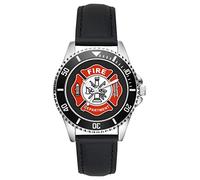 KIESENBERG Montre - Cadeau Pompier Camion Incendie Fan L-1162