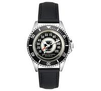 KIESENBERG Montre Homme Cadeau pour Harley Davidson Fans Cockpit Compteur de Vitesse Quartz Analogique Montre-Bracelet L-10018