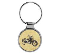 KIESENBERG Porte-clés Cadeau pour Fat Bob Moto Fan A-20405