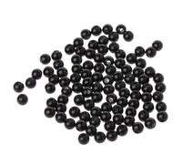 KieTeiiK 100pcs 3-12 Mm Sécurité Noire pour Les Yeux De Poupée Perles Couture pour Ours Bricolage Kit Miniature Jouets en Peluche