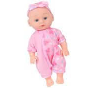 KieTeiiK 24 Cm Life Like Reborns Baby Dolls for Kids Caucasian Doll with Lovely Clothing Reconfatring Doll for Toddler Parenting Game Interactive Family Entertainment Toy