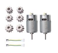 KieTeiiK 2PCS Puissant RS555 24V Enfant Ride on Motor Conception Économe en Énergie Installation Facile avec Protections Contre Les Surcharges pour Voiture Jouet Hautes Les Montent sur Le