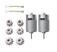 KieTeiiK 2PCS Puissant RS555 24V Enfant Ride on Motor Conception Économe en Énergie Installation Facile avec Protections Contre Les Surcharges pour Voiture Jouet Hautes Les Montent sur Le