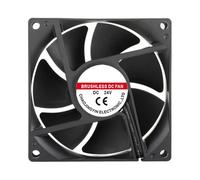 KieTeiiK 8025 Ventilateur de boîtier d'ordinateur silencieux à double roulement à billes pour une meilleure circulation de l'air longue durée de vie pour PC de jeu à domicile, imprimantes